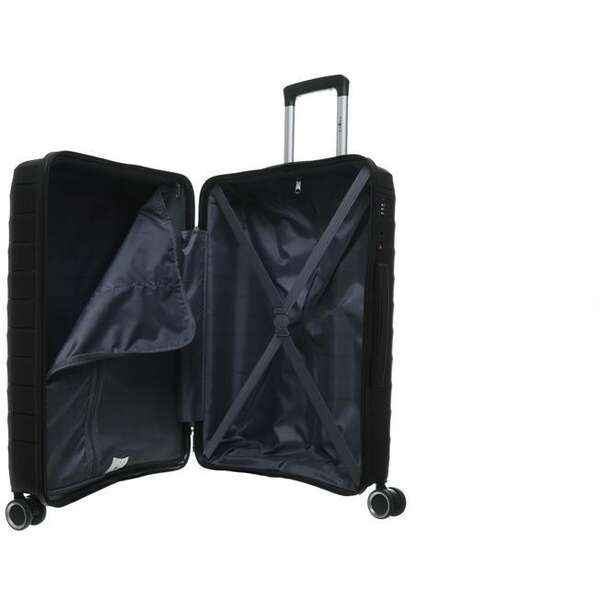 ENOVA LONGBEACH set kofera 3/1 crna