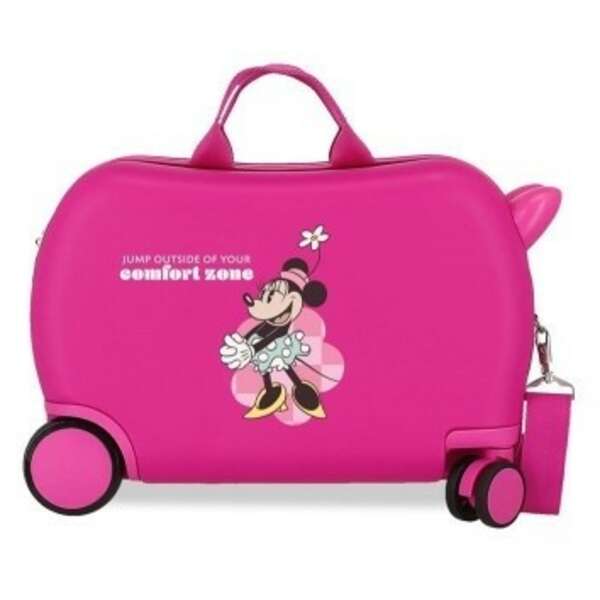 DISNEY MINNIE COMFORT ZONE deciji kofer na tockicima