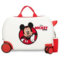 DISNEY MICKEY RED deciji kofer na tockicima