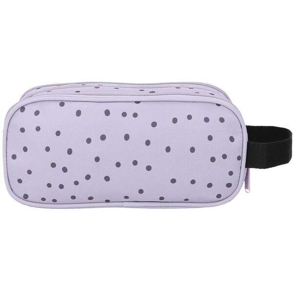 ENSO FLEUR zenski neseser sa 3 pregrade ljubicasta