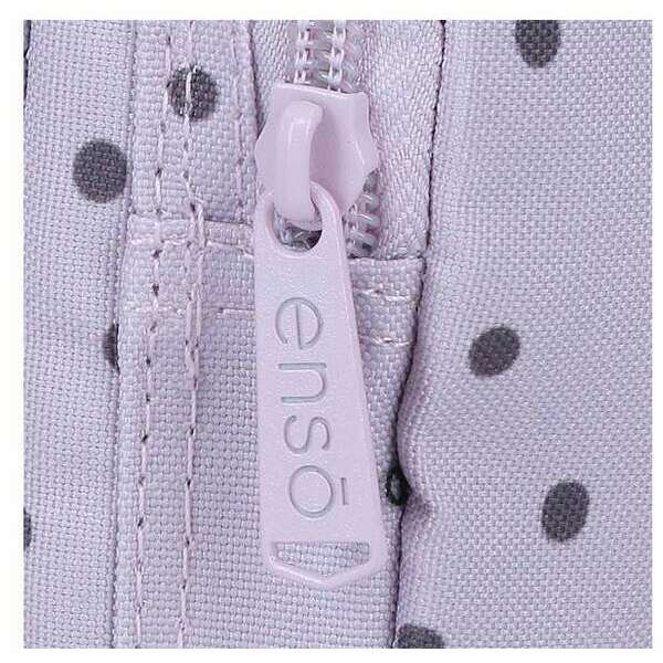 ENSO FLEUR zenski neseser sa 3 pregrade ljubicasta