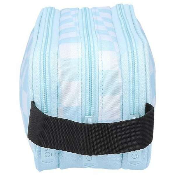 ENSO FLEUR zenski neseser sa 3 pregrade plava