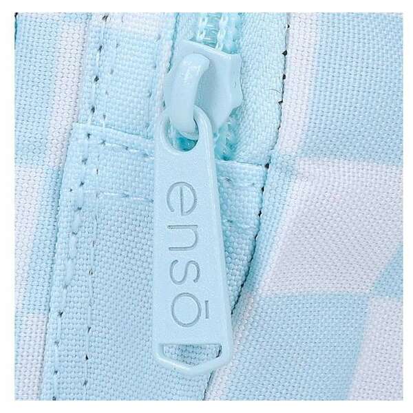 ENSO FLEUR zenski neseser sa 3 pregrade plava