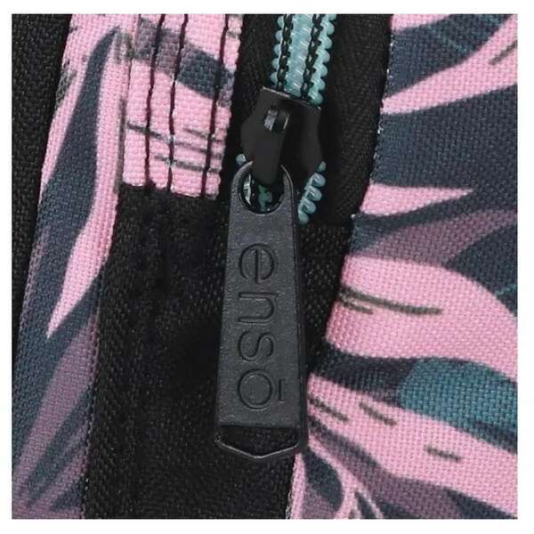 ENSO FLEUR zenski neseser sa 3 pregrade siva