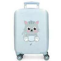 ROLL ROAD HAPPY PETS deciji kofer 50 cm svetlo plava