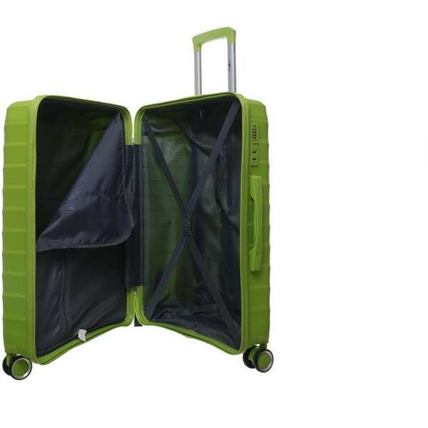 ENOVA LONGBEACH set kofera 3/1 zelena