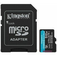 KINGSTON SDCG4, Kingston CanvasGo!Plus MicroSD kartica 512GB + adapter, UHS-I, Class 10