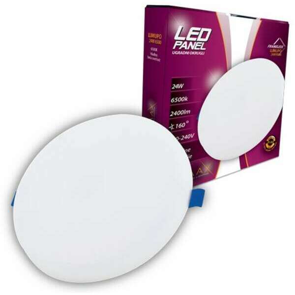 LUMAX High Lumen Frameless LUMUPO-24W 6500K Ugradni-Okrugli 2400 lm
