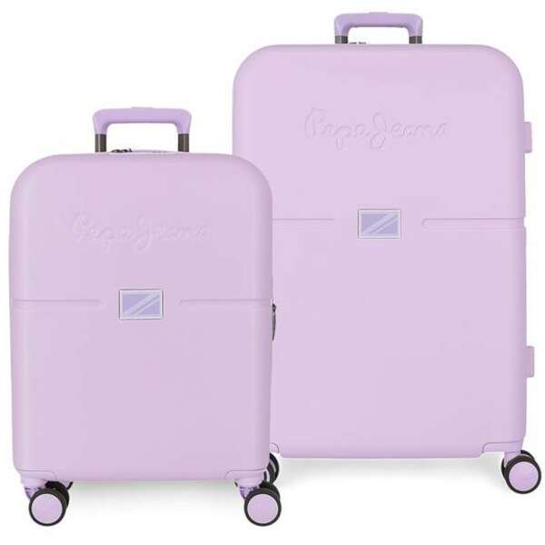 PEPE JEANS  ACCENT set kofera 2/1 pink