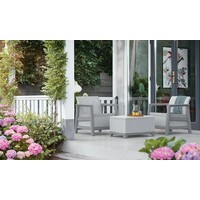 KETER Scandi linea sa box stolom siva