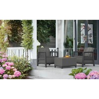 KETER Scandi linea sa box stolom grafit