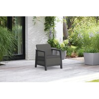 KETER Scandi linea sa box stolom grafit