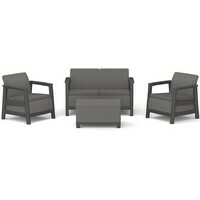 KETER Scandi linea II sa box stolom grafit