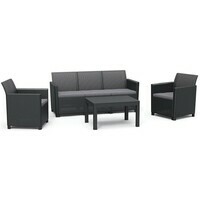 KETER Claire 3 seater grafit