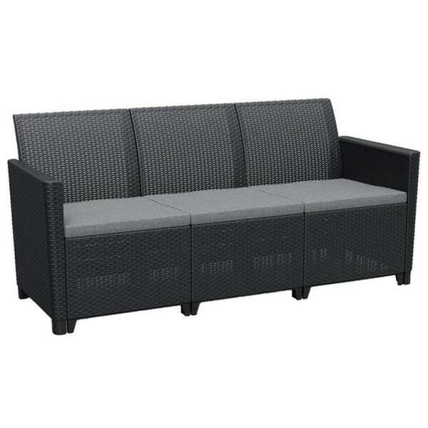 KETER Claire 3 seater grafit