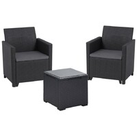 KETER Marie sa box stolom Vigo grafit