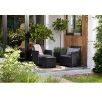 KETER Marie sa box stolom Vigo grafit