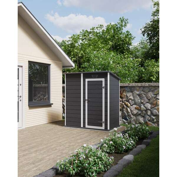 KETER Essential tamno siva/bela