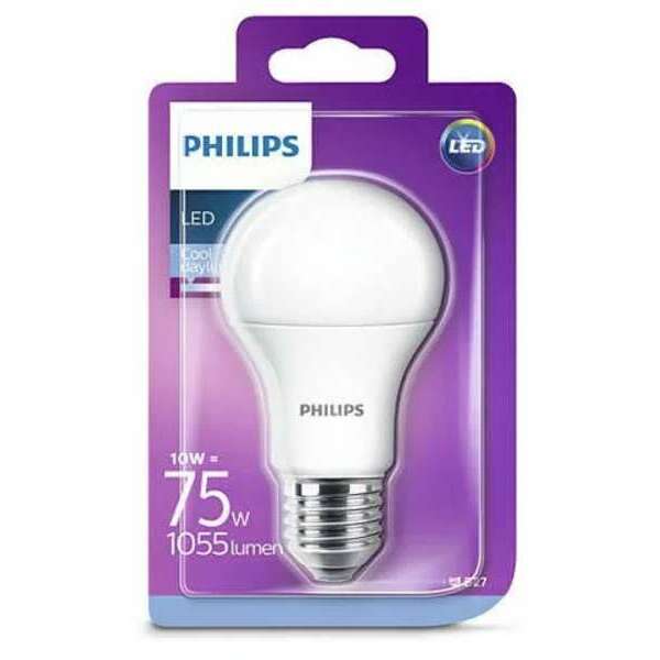 PHILIPS PS529    10W(75W) E27 6500K CDL 230V A60 MAT