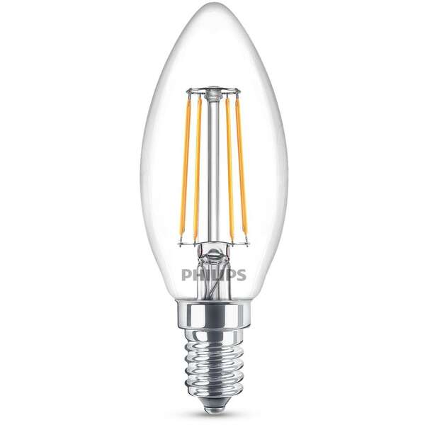 PHILIPS PS805   classic  4,3W(40W) B35 E14 2700K WW CL ND RFSRT4