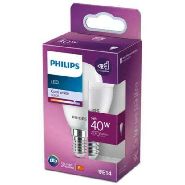 PHILIPS PS800     5W *40W( P45 E14 CW FR ND 1SRT4