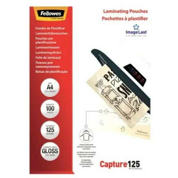 FELLOWES 5307407 - A4 125 mic