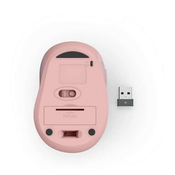 HAMA WM-400  opticki bezicni mis, 6 tastera, ergonomski pink