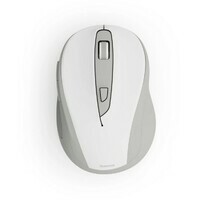 HAMA WM-400 opticki bezicni mis, 6 tastera, ergonomski, beli