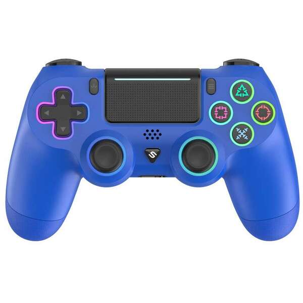 SPAWN PlayPro 4 Wireless Controller Blue - PS4/PS3/PC/Android/IOS/SD