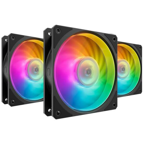 COOLER MASTER Mobius 120P ARGB 3-pack kit (MFZ-M2DN-243P2-R1)