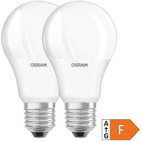 OSRAM  LED  60w 2700k toplo bela E27 dvopak