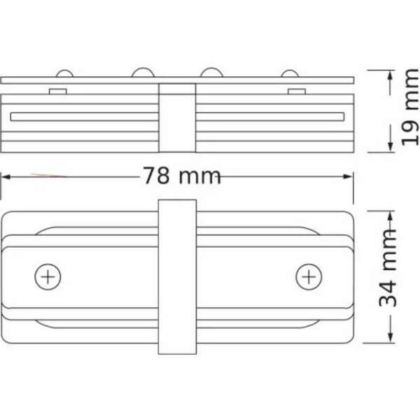 OSRAM  Konektor za sine TIP I,beli