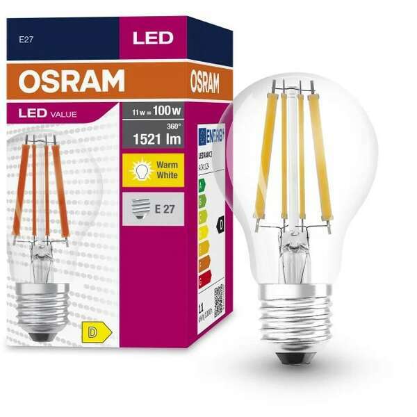 OSRAM  LED  E27 11W (100W) 2700k providna