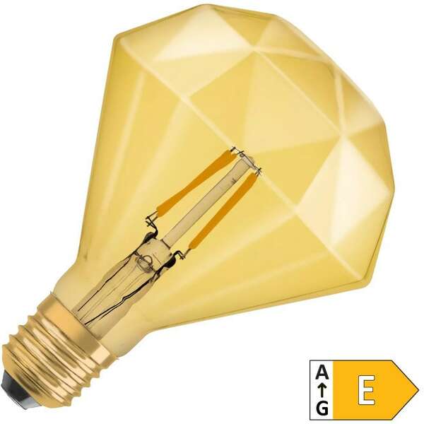 OSRAM Vintage 1906 LED  GOLD 40 4W/824 E27