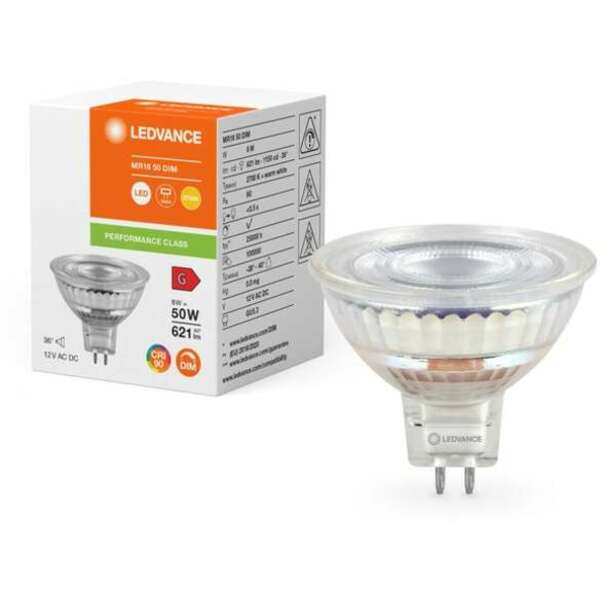 OSRAM  led spot  dim MR16 50W 2700k GU5.3