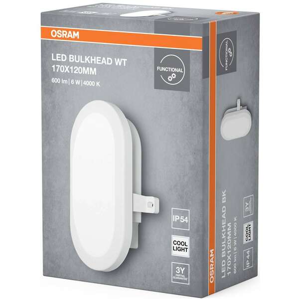 OSRAM  LED BULKHEAD svetiljka 6W 4000K Bela