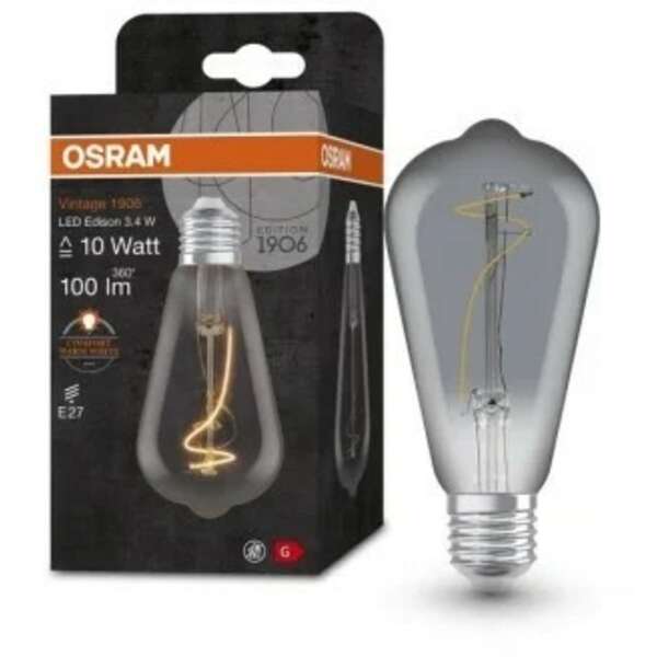 LEDVANCE  VINTAGE 1906 LED  EDISON 3,4W E27