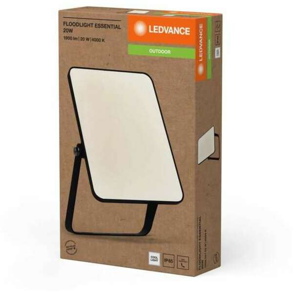 LEDVANCE Reflektor  Essential 20W 4000K crni