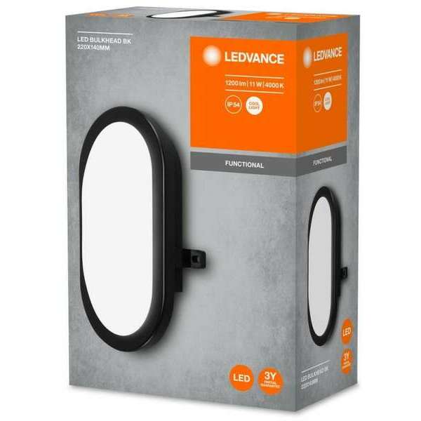 LEDVANCE  Bulkhead 11W 4000k crna