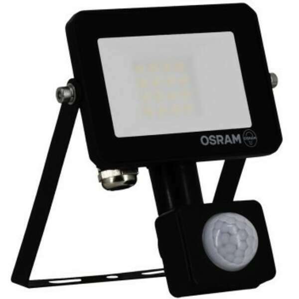 OSRAM  FL reflektor LUX senzor 10W 6500K IP65 crni