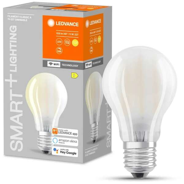 LEDVANCE  smart  7.5W E27 2700K mutna