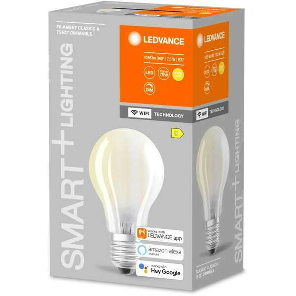 LEDVANCE  smart  7.5W E27 2700K mutna