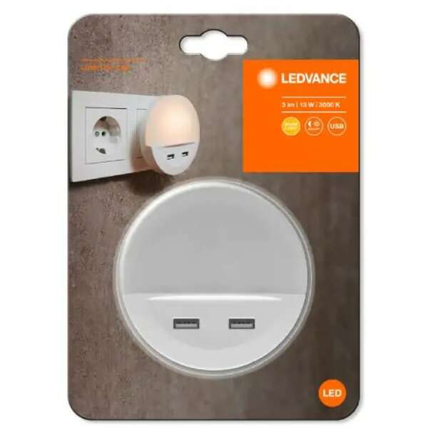 OSRAM Nocno svetlo LUNETTA + 2 X USB port