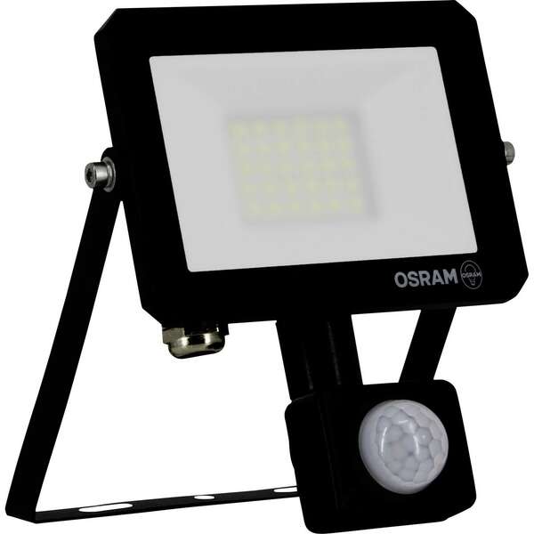 OSRAM  FL reflektor LUX senzor 20W 3000K IP65 crni