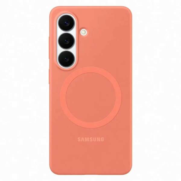 SAMSUNG Silicone Magnet Case S26 Coral Red EF-ES942COEGWW 