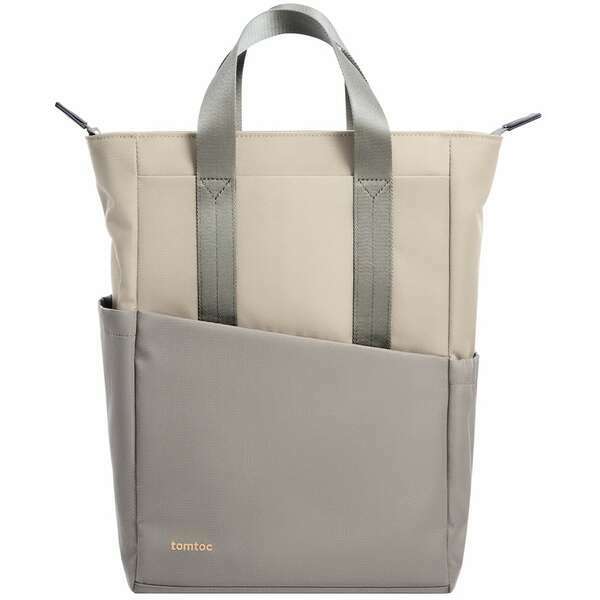 TOMTOC SLASH T63 LAPTOP BACKPACK MOON GREY 13.5