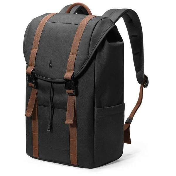 TOMTOC VINTPACK TA1 LAPTOP BACKPACK BLACK 15.6