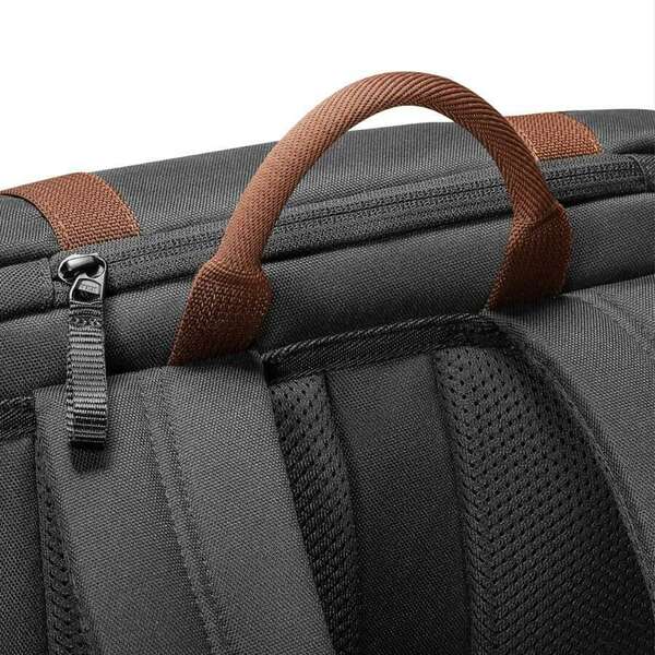 TOMTOC VINTPACK TA1 LAPTOP BACKPACK BLACK 15.6