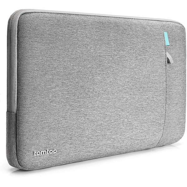 TOMTOC DEFENDER A13 LAPTOP SLEEVE DARK GREY 14