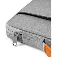 TOMTOC DEFENDER A22 LAPTOP BRIEFCASE GRAY 13